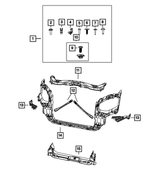 6104639AA - : Tapping Screw for Mopar Image