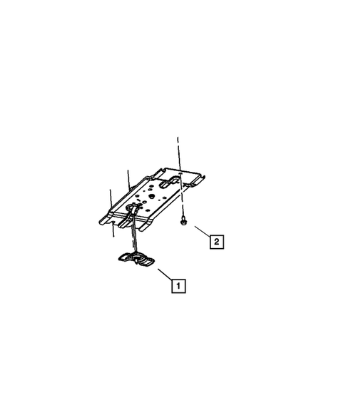 Spare Tire Stowage for 2005 Jeep Grand Cherokee #0