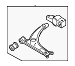 5N0407152 - Suspension: Lower Control Arm for Volkswagen: CC, Tiguan, Tiguan Limited Image