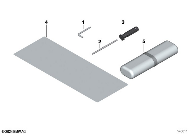 71112328872 - Parts and Accessories for Engine / Chassis: Torx Wrench - 30 for BMW-Motorrad Image