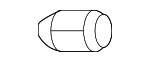 9595165 - Suspension: Wheel Nut for GM Image