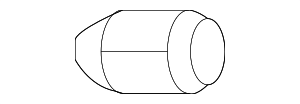 2006-2019 GM Wheel Lug Nut 09595203 GM | GMPartsDirect.com