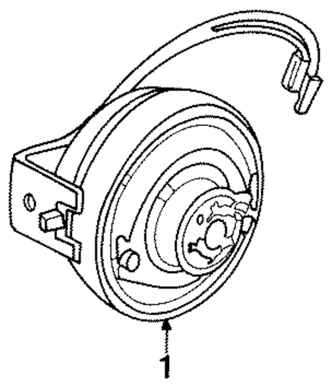 Horn for 1998 Dodge Ram 1500 #0