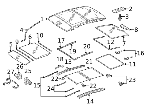 Sunroof for 2016 Mercedes-Benz E63 AMG S #1