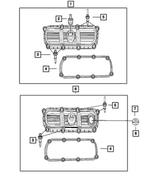 4648973AD - 3.8L Gas; Engine: Pcv Valve for Mopar Image