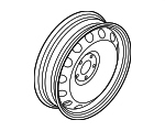 36116768861 - Suspension: Wheel, Spare for BMW Image