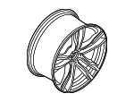 36112284653 - : Wheel, Alloy for BMW: X5, X6 Image