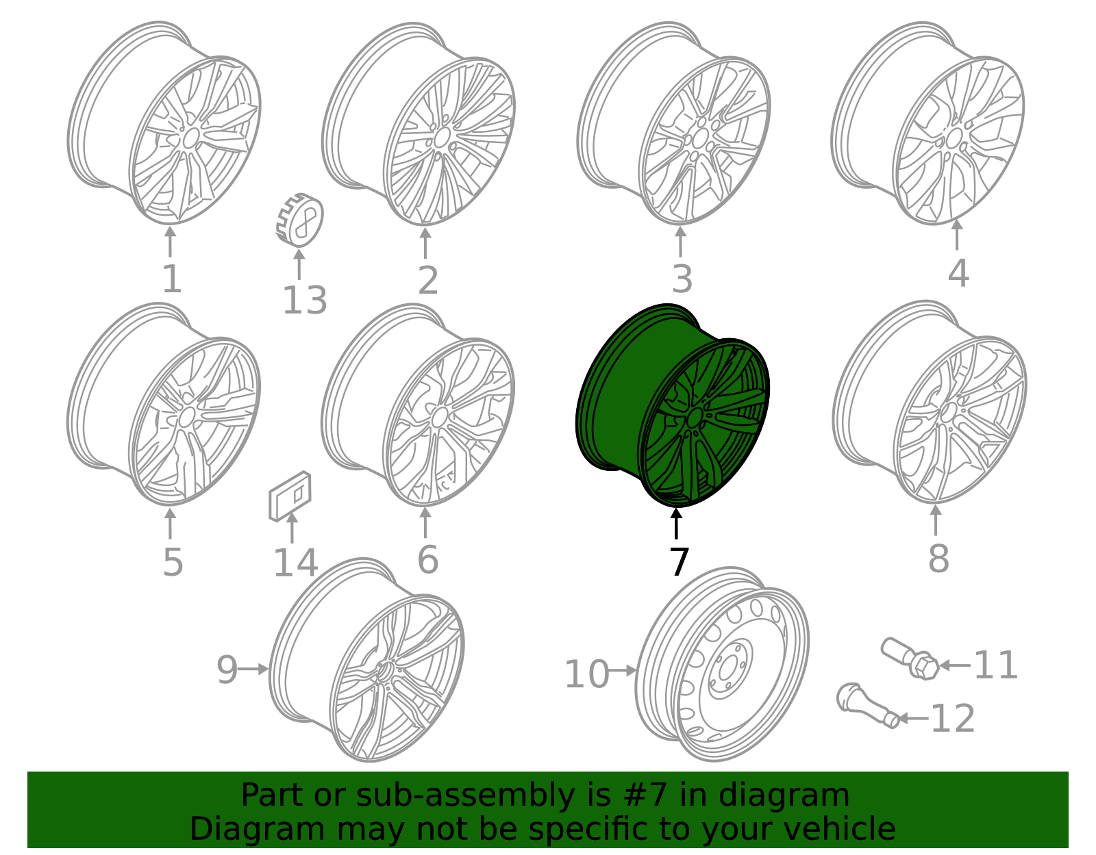 Genuine BMW 36-11-7-846-791 | 20
