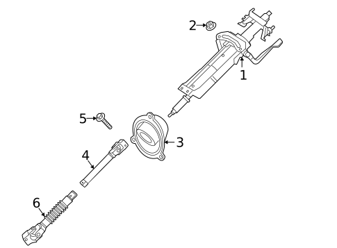 Steering Column Assembly for 2023 BMW M4 #0