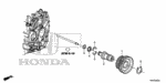 23515RPC030 - Transmission - Automatic: GEAR, IDLE for Honda Image
