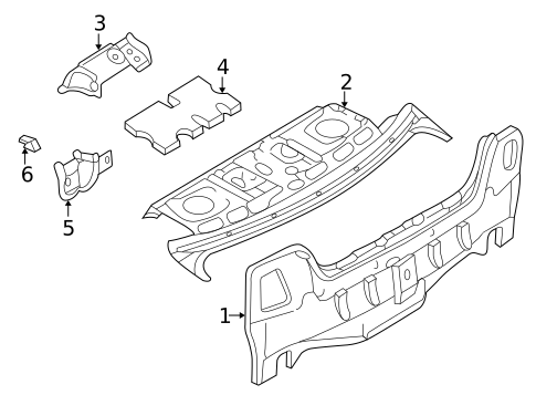 Rear Body for 2001 Nissan Altima #0