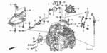 24901R40000 - Transmission - Automatic: COVER, CONTROL WIRE for Honda Image