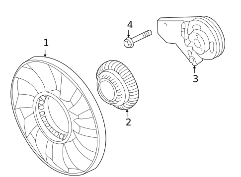 Cooling Fan for 2003 Audi Allroad Quattro #0