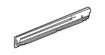 Passenger Side Inner Rocker Panel with Extension, Reinforcements, and Nut