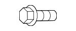 9008011255 - Body: Bracket Bolt for Scion: tC | Toyota: 4Runner, bZ4X, Camry, Crown, Crown Signia, Echo, FJ Cruiser, Land Cruiser, Mirai, Prius, Prius V, Tacoma, Tundra, Yaris Image
