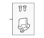 8119375080 - Electrical: Repair Bracket for Lexus: HS250h Image