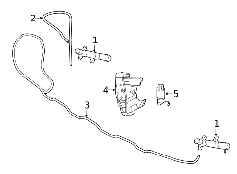 Headlamp Washers/Wipers for 2017 Land Rover Discovery Sport #0