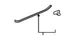 63511SJ100 - Body: Lower Weather-strip for Subaru Image