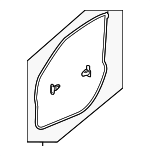 63511SL000 - Body: Door Weather-strip for Subaru Image