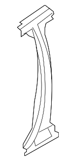 DT4Z7824383A - Body: Center Pillar Reinforced for Ford: Edge | Lincoln: MKX Image
