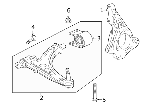 Suspension Components for 2021 Chevrolet Malibu #1