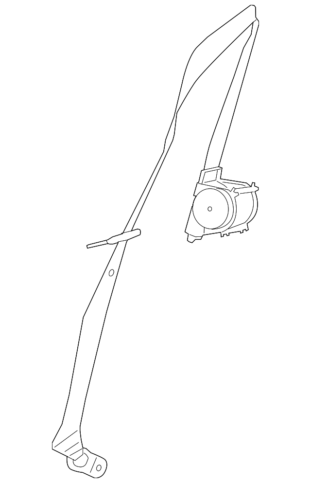 Seat Belt Assembly - BMW (72117485631)