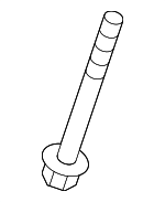 90001TGHA01 - Body: Spoiler Wing Bolt for Honda: Civic Image