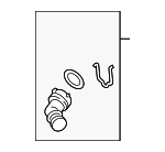 5Q0122291AA - Cooling System: Coupling for Volkswagen: Beetle, Jetta, Passat Image