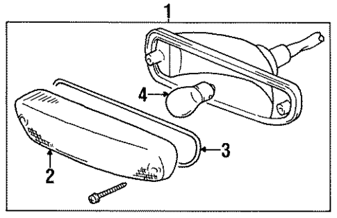 Signal Lamps for 1996 Suzuki Swift #0
