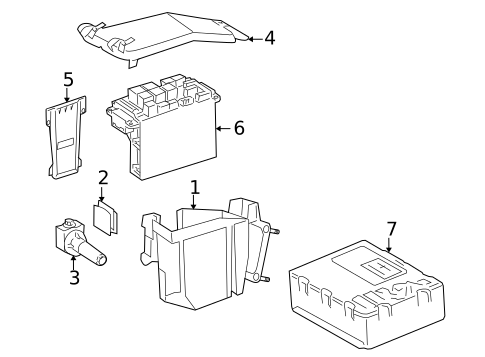 Electrical Components for 2005 Mercedes-Benz SLK 55 AMG&reg; #0