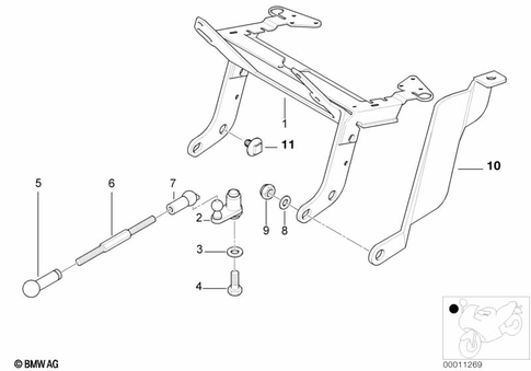 Headlight for 1997 BMW-Motorrad R 1100 R #2