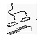 8127050090 - : License Lamp for Lexus: LX570 Image