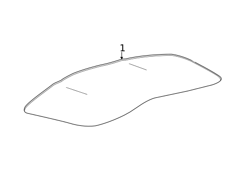 Interior Trim - Top for 2014 Chevrolet Corvette #0