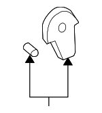 83256SDAA02 - Body: Console Cam for Honda: Odyssey, Pilot, Ridgeline Image