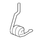 83252SDAA01 - Body: Console Spring for Honda: Odyssey, Pilot, Ridgeline Image