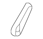 MR639161 - Body: Lumbar Adjuster Cap for Mitsubishi Image