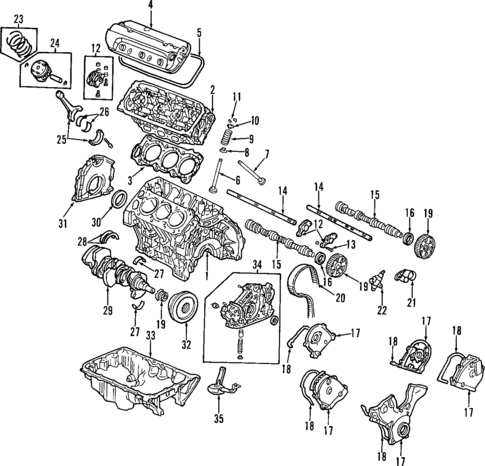 Mounts for 1998 Acura CL #0