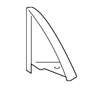 51337464602 - : Corner Cover for BMW: 530e, 530e xDrive, 530i, 530i xDrive, 540d xDrive, 540i, 540i xDrive, M5, M550i xDrive Image