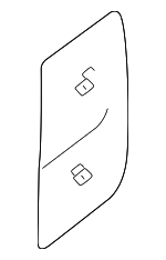 61319860545 - Body: Lock Switch for BMW: 530e, 530e xDrive, 530i, 530i xDrive, 540d xDrive, 540i, 540i xDrive, 640i xDrive Gran Turismo, M5, M550i xDrive Image