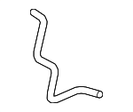 19104RLVA01 - Cooling System: Reservoir Hose for Honda: Passport, Pilot, Ridgeline Image