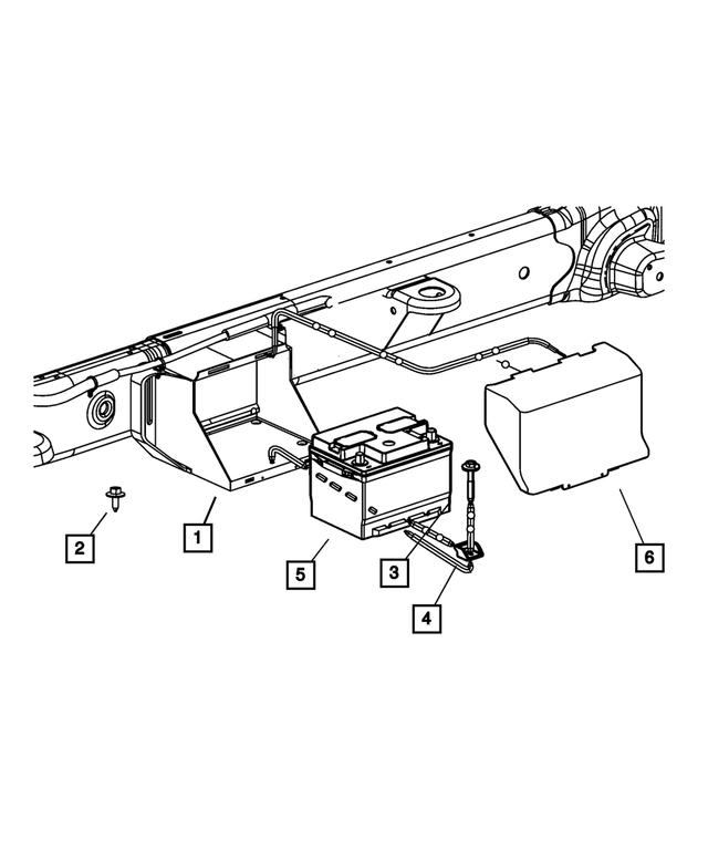6508146AA - Electrical: Hex Head Screw for Mopar Image