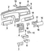 357035180A - Body: Radio for Volkswagen Image