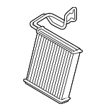 5Q0819031B - HVAC: Heater Core for Volkswagen: Arteon, e-Golf, Golf, Golf Alltrack, Golf R, Golf SportWagen, GTI, Jetta, Tiguan Image