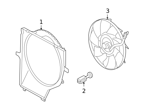 Cooling Fan for 2009 Land Rover Range Rover #0