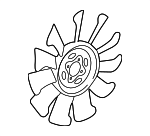 15767319 - Cooling System: Fan Blade for GM Image