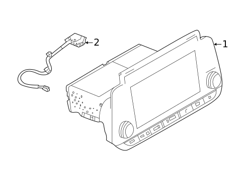 Navigation System for 2019 Nissan Altima #0