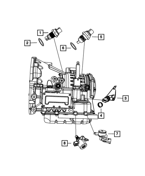 Sensors for 2012 Chrysler 200 #3