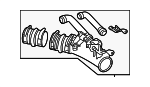 2560981300 - Engine: Rear Duct for Mercedes-Benz Image
