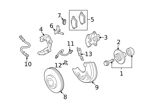 Brake Components for 2000 Audi A6 #0