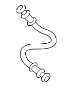 3U0611707 - Brakes: Brake Hose for Audi Image